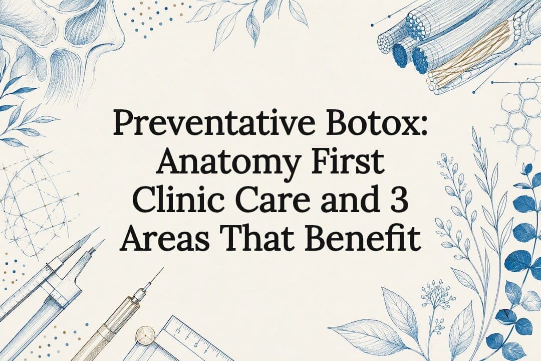 Preventative Botox: Anatomy First Clinic Care and 3 Areas That Benefit