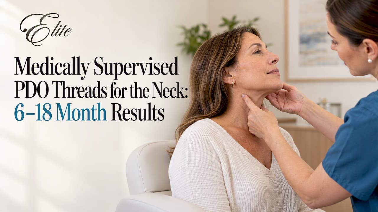 Medically Supervised PDO Threads for the Neck: 6–18 Month Results